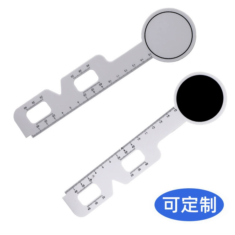 Магазин очков переключающий зрачок расстояние упор для глаз линейка измерение зрачка расстояние измерение зрения линейка зрачок расстояние измерительная линейка PR005 аксессуары