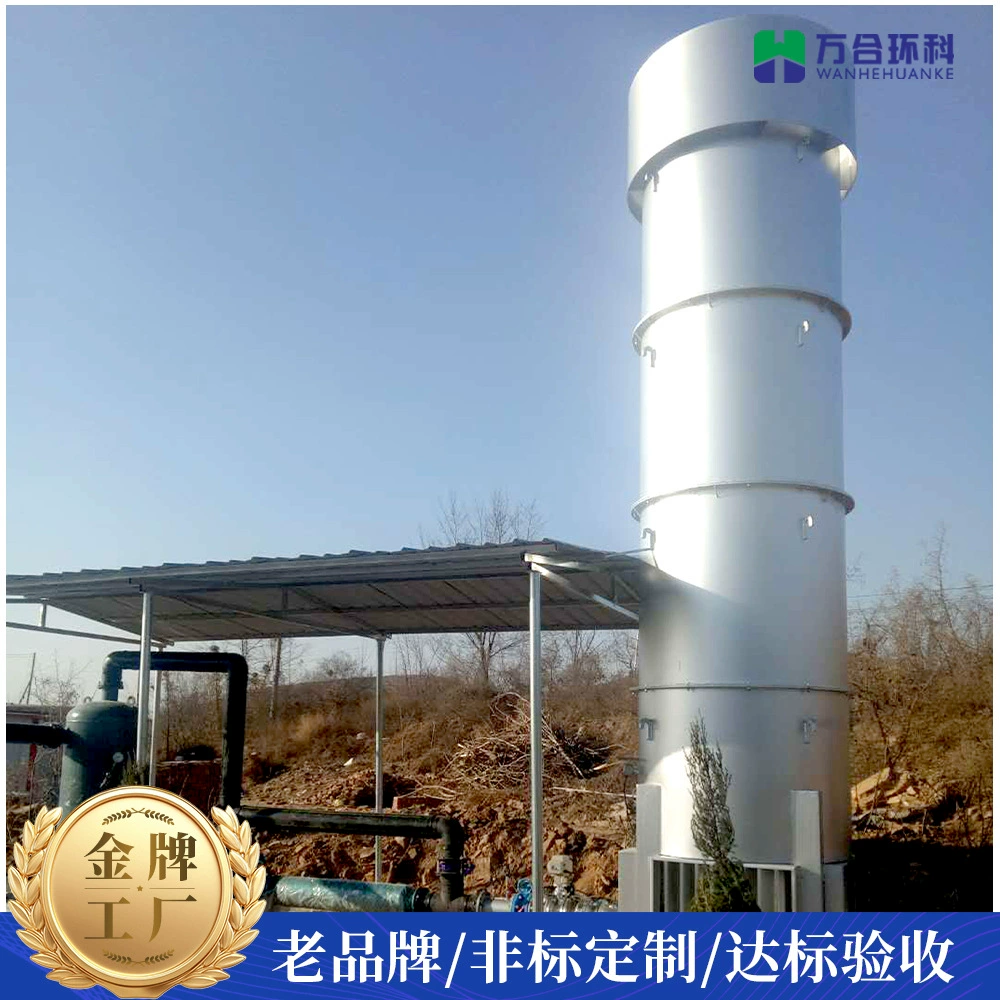 Устройство для мониторинга горения в реальном времени, производитель биогазовых горелок для полигонов ТБО в округе Чанхуань, провинция Хэбэй, производительность 750 куб. м.