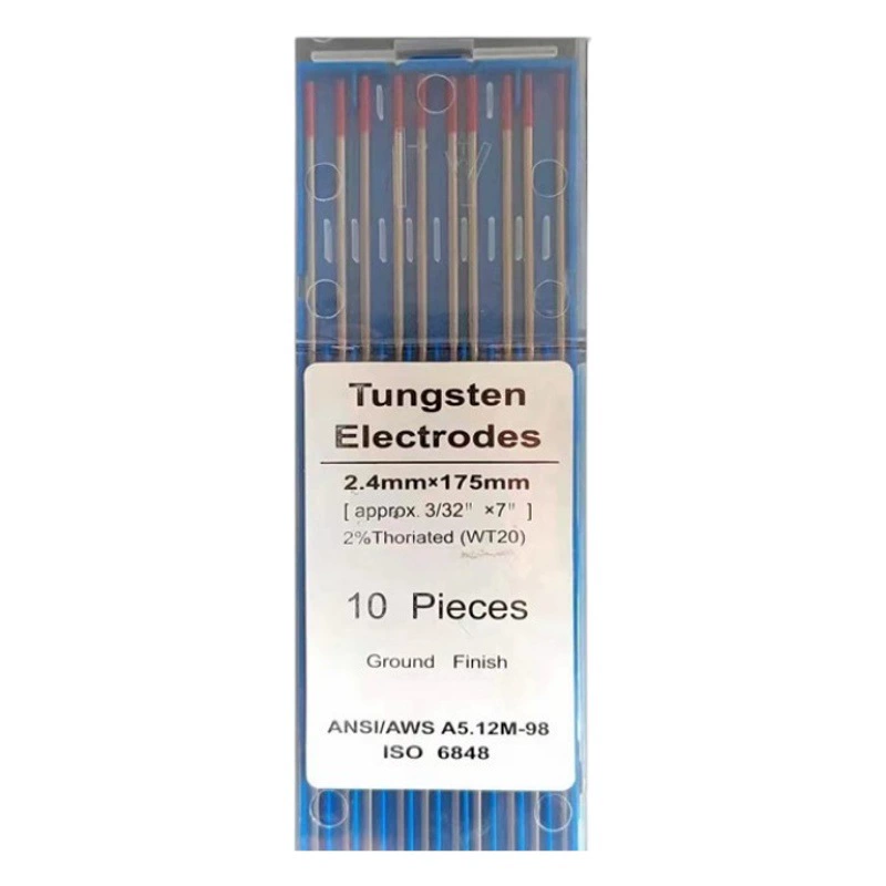 Beiwu Вольфрамовый полюс 2.4 Вольфрамовый игла 2.0 Аргонодуговый сварочный пистолет Вольфрамовый игла 3.0 Серые головки Вольфрамовый полюс 3.2 Экспорт Вольфрамовый стержень Красная головка 1.6