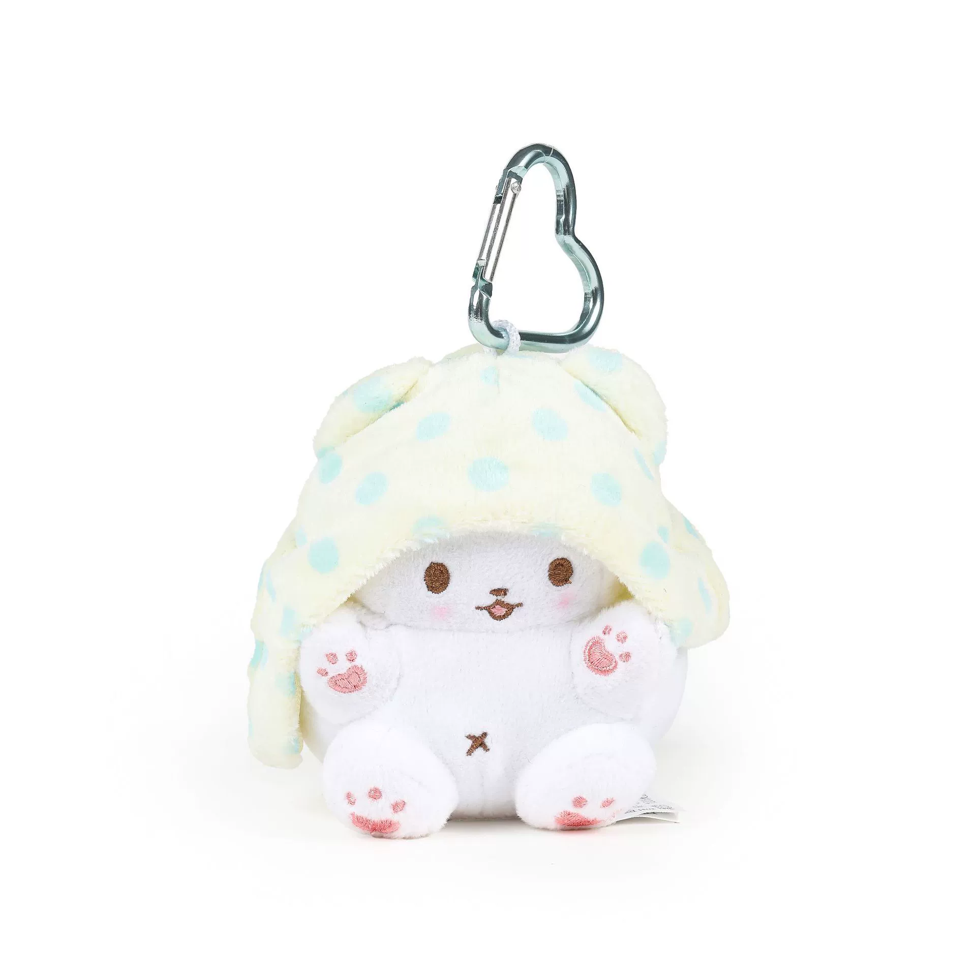 Плюшевый кулон Sanrio Hello Kitty, лицензионный талисман для сумки, плюшевый брелок, случайный цвет