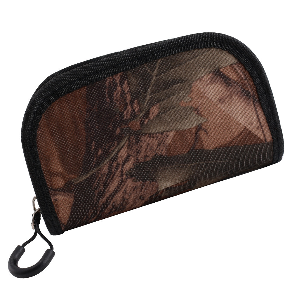 Bolsa para señuelos, bolsa de lentejuelas, caja de almacenamiento con tres ganchos, bolsa para aparejos de pesca con anzuelos de cabeza plomada, bolsa de almacenamiento para cebo, almacenamiento para aparejos de pesca de boca de caballo, anzuelo.