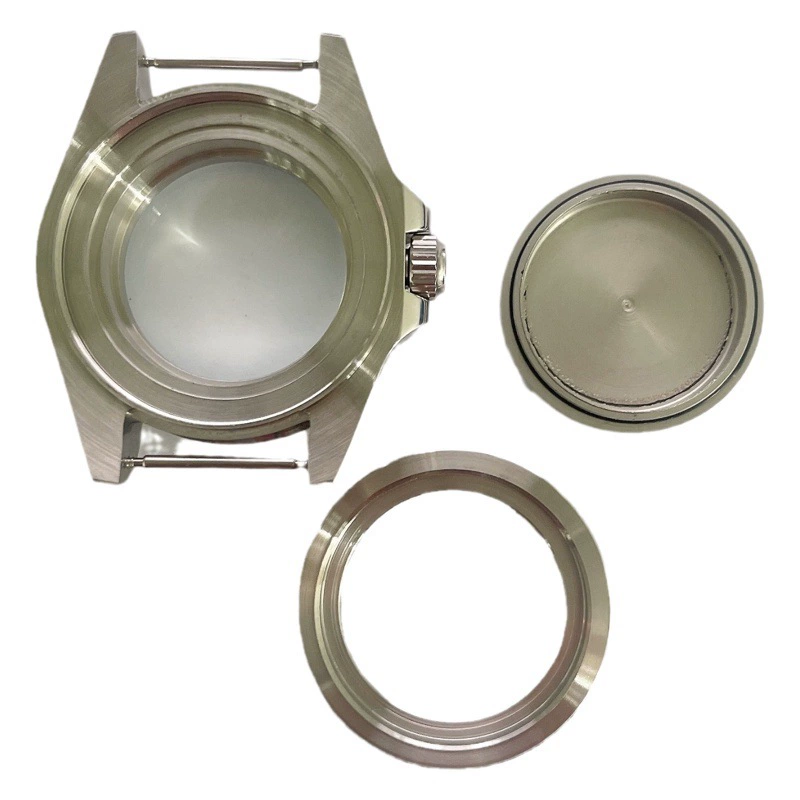 Новый 43-миллиметровый Мужской Корпус из нержавеющей стали с Королем-призраком Blue Treasure Mirror для движения NH35/NH36/4R