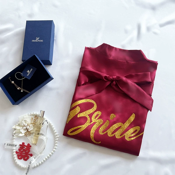 Bridal Burgundy + Suspender