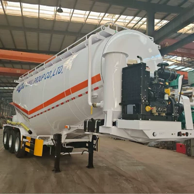 Sement daşıyan yük maşınları Tank Semi-Trailer, Bulk Cement Tank