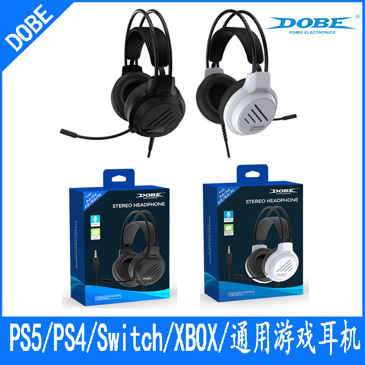 PS5 Wired Headset Headset Gaming Headset with Microphone Universal Headset for PS4/Switch/XBOX/PC