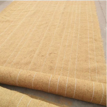 河道抗冲稻草纤维毯 加筋抗冲毯高速公路椰丝毯