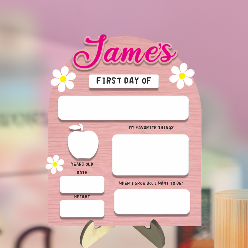 Cross-Border Wooden Pet Memorial Photo Frame Ornament That Can Hold Collars, Wooden Photo Frame Home Decor Ornament with Logo