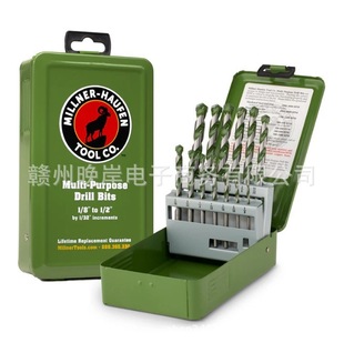 Independent Station Piece Multi-Purpose Drill Bit Set 13-Piece Multi-Functional Drill Bit Set