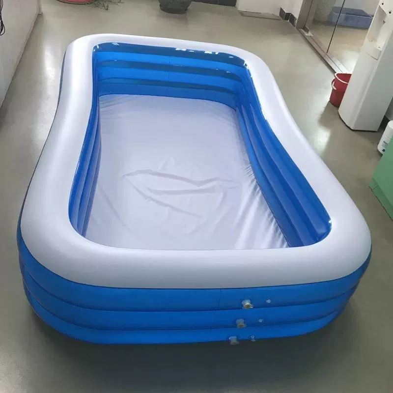 工厂供应充气三环水池 儿童戏水池 游泳池 充气水池 加厚材料水池