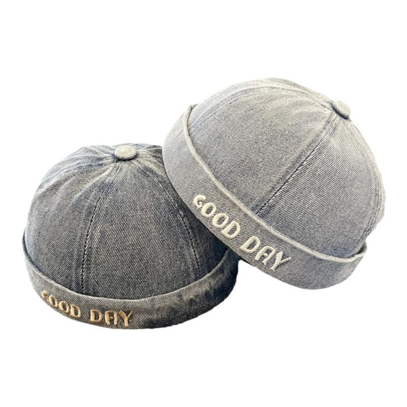 Sombreros infantiles coreanos primavera y otoño vaquero sombrero infantil sombrero de piel de melón casual versátil sombrero de moda para niños y niñas