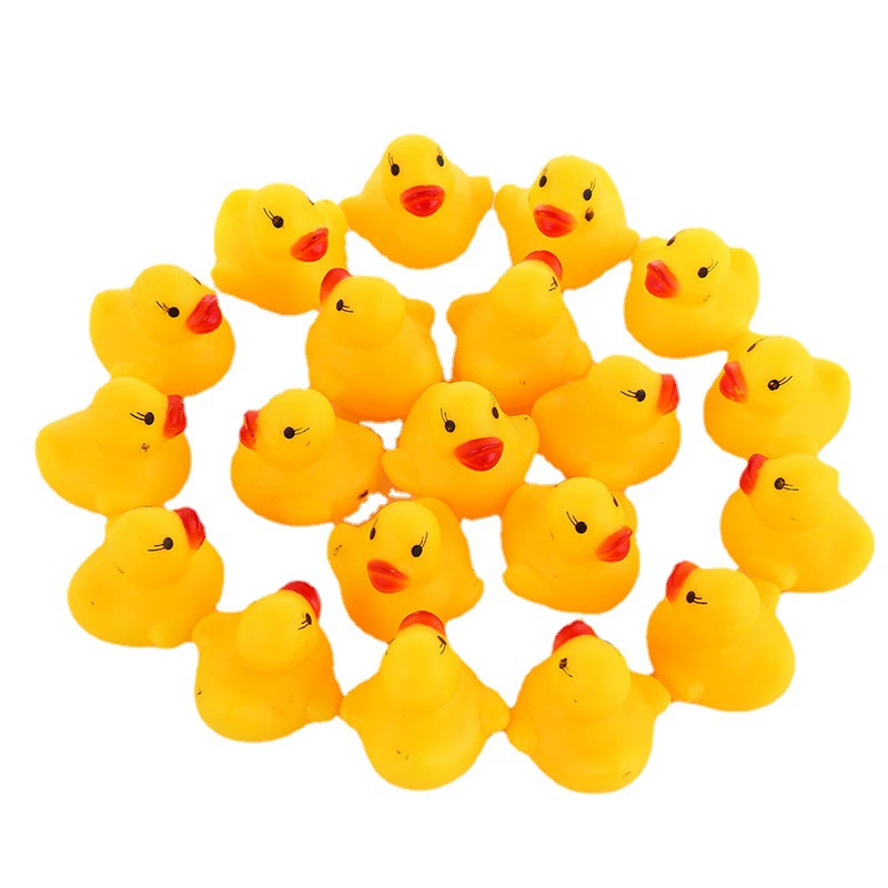 BDuck, желтая игрушка для ванны в воде для плавания пластик, издает звуки, утка, анти-стресс