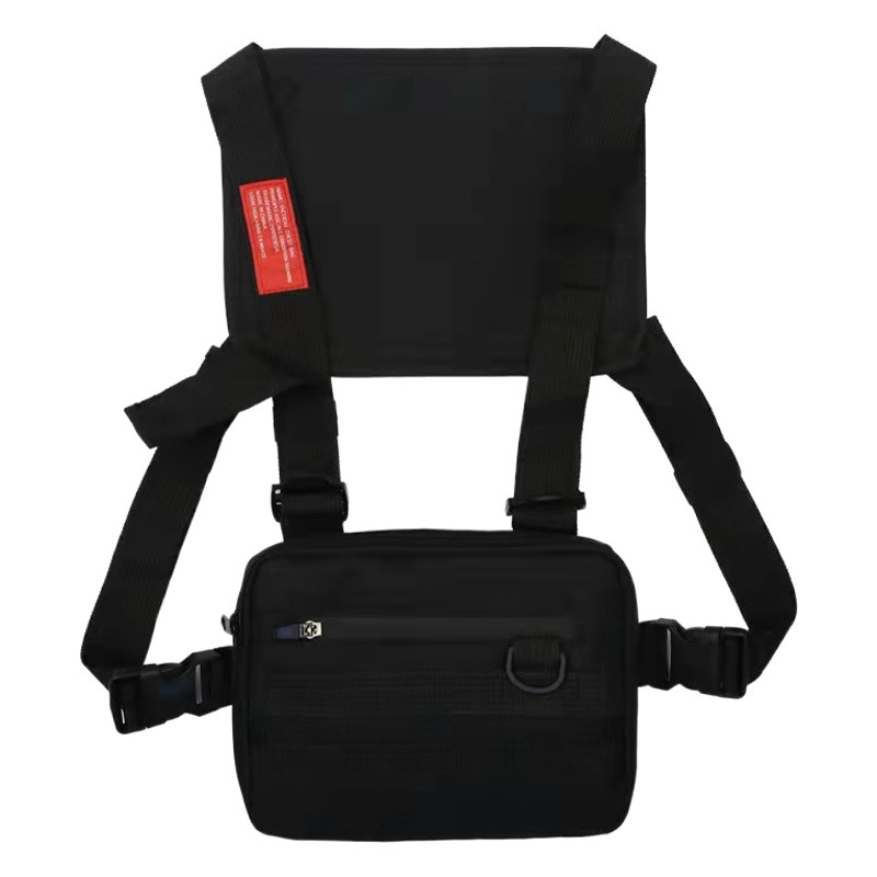 New tactical backpack outdoor vest bag chest bag training equipment waterproof wear-resistant mountaineering bag mobile phone bag sports bag
