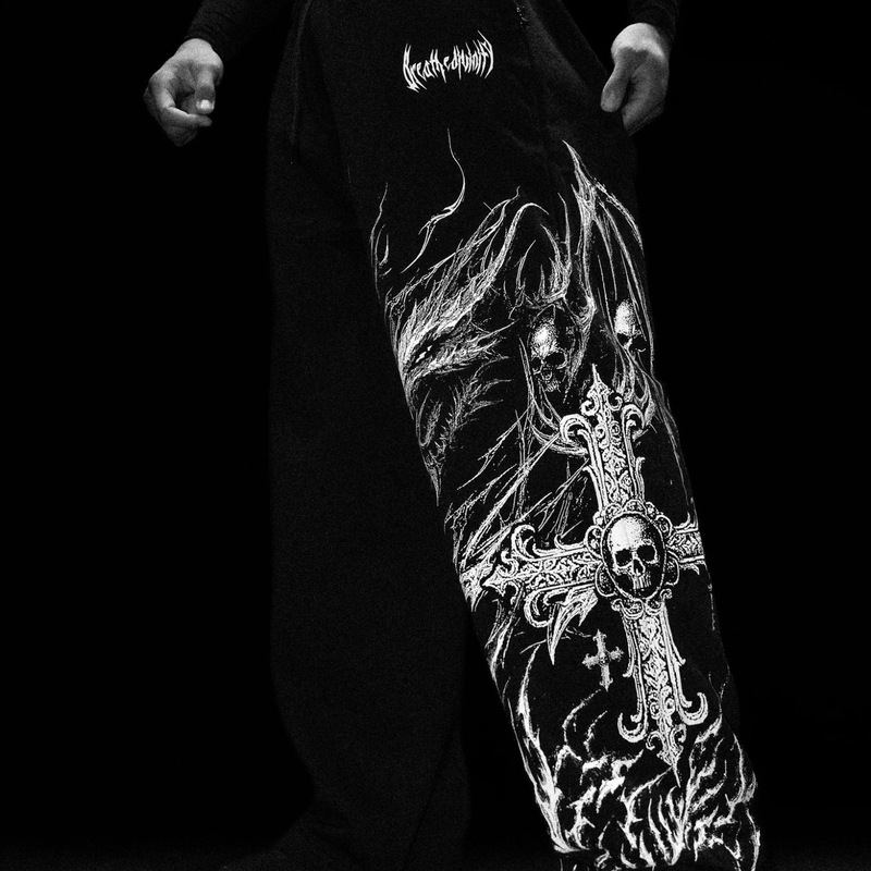 2026 American Style Trendy Men's Sports Pants Jogging Fitness Printed Casual Straight-Leg Long Pants