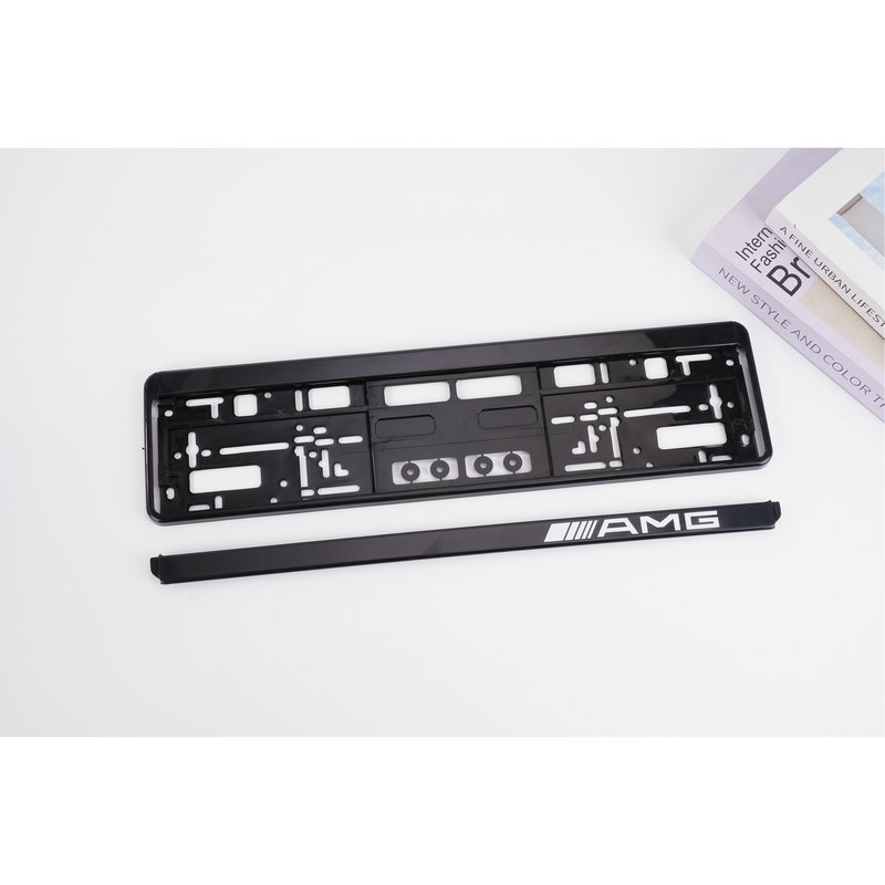 Best-selling European-style license plate frame, European standard license plate holder, ABS plastic European specification license plate frame, waterproof European license plate frame