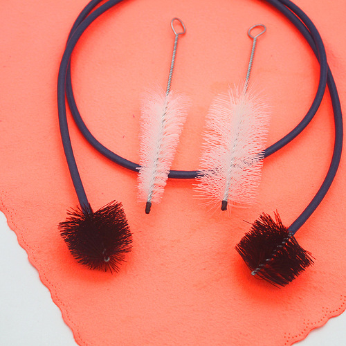 Trombone, French horn, B flat trumpet cleaning set, brass instrument care and maintenance supplies, tube paste, inner cavity cleaning