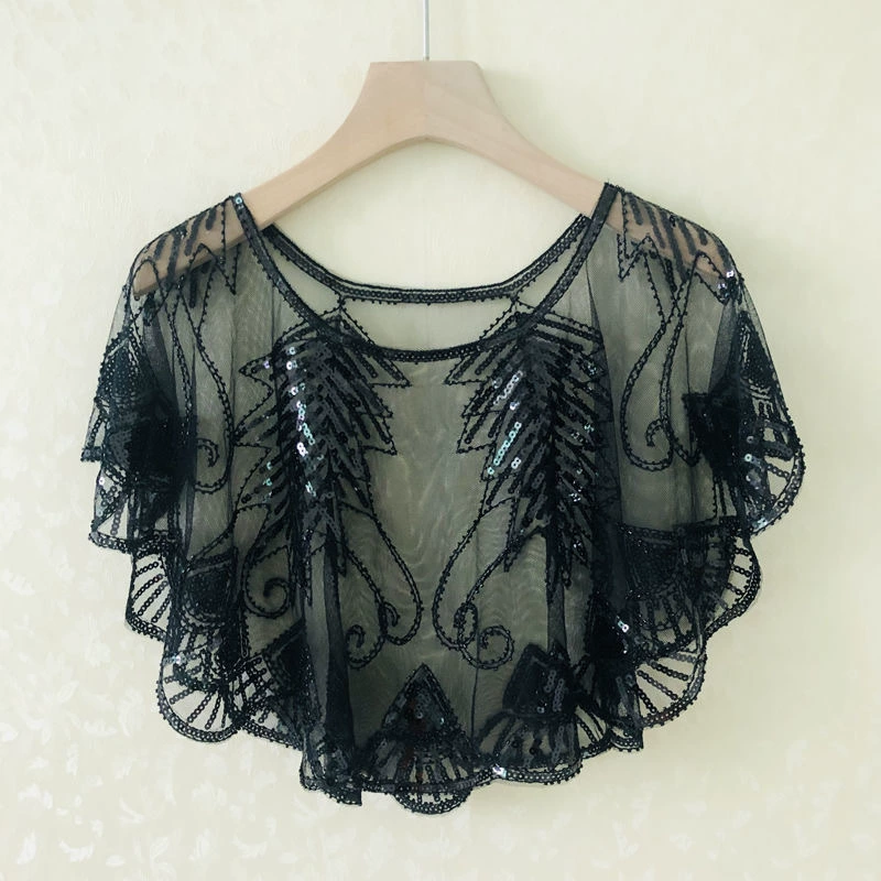 Демисезонная модная накидка, ногтевые sequins, тренч, жилет, западный стиль, европейский стиль, свободный крой