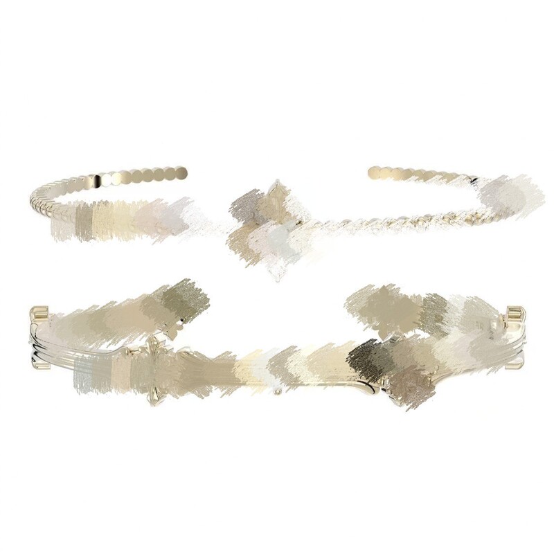 Hengzi Home Decor's Iris Flower Bracelet is a simple and elegant piece with a high-end feel, a Maillard accessory in French vintage light luxury style Hengzi Home Decor's Iris Flower Bracelet is a simple and elegant piece with a high-end feel, a Maillard accessory in French vintage light luxury style