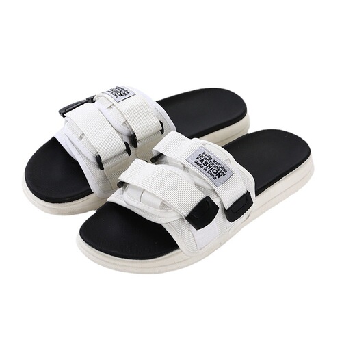 Cross-border Korean version of the new summer Internet celebrity beach slippers for female couples casual fashion trendy thick-soled outer wear fashionable students