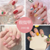 new pattern Fake nails finished product Nail enhancement Patch Wearable Removable Nail 24 Piece glue models