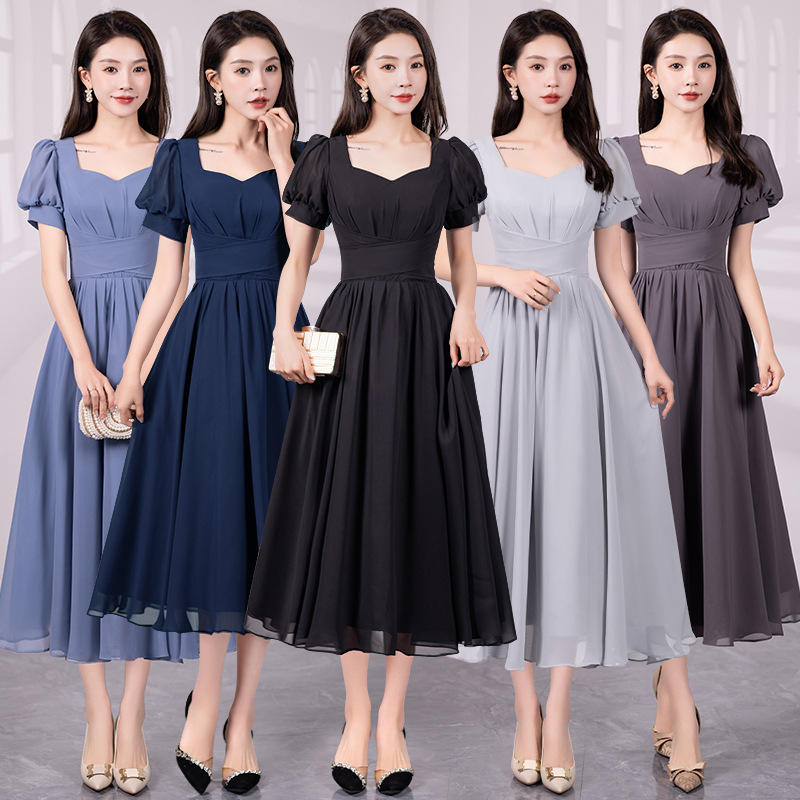 Evening service female 2025 new Aliexpress foreign trade banquet…