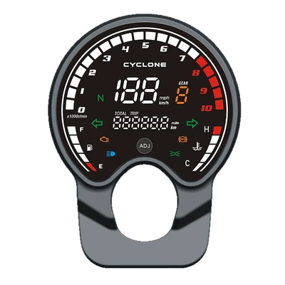 Speedometer, Motosiklet cihazları