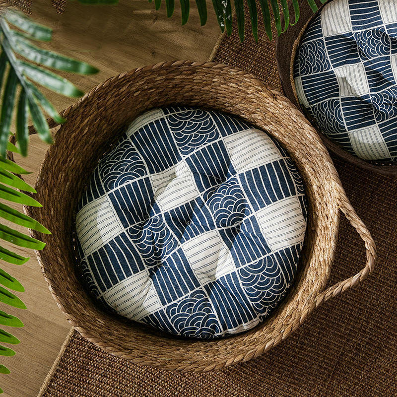 Four Seasons universal gato nido de ratán nido semi-cerrado perro nido estera gato cama cattail tejida verano fresco nido suministros para mascotas