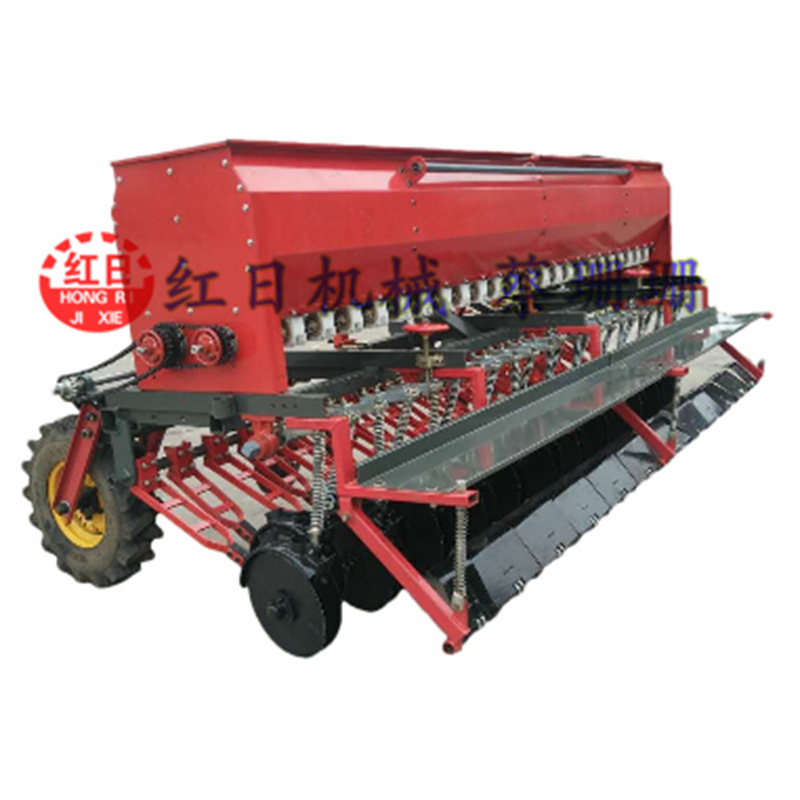 悬挂式小麦谷子水稻旱稻播种机24行牵引悬挂式播种机