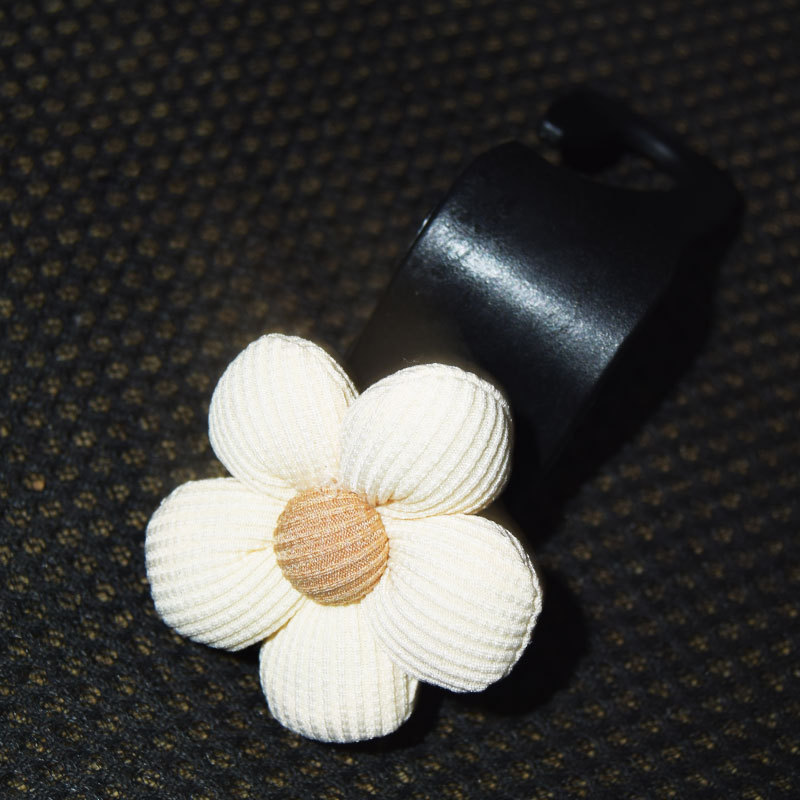 베이지색 플라워 [블랙 훅]]