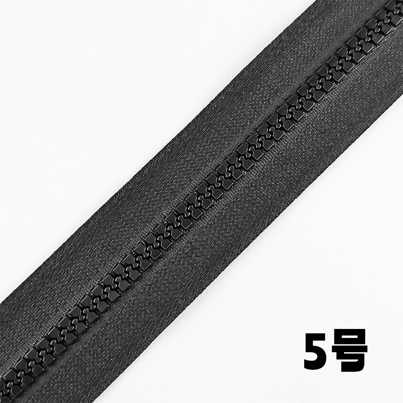 3号5号8号10号樹脂ファスナーの黒い現物の包装服のバッグとファスナーの補助材料の卸売り|undefined