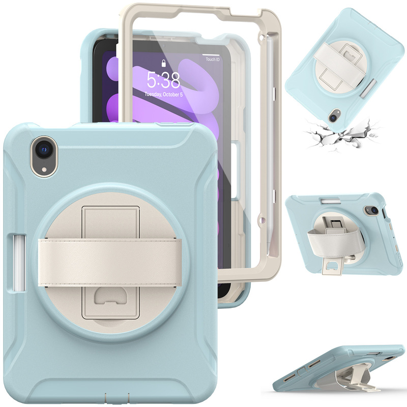 Suitable for iPad Mini6/Mini (A17Pro with Adsorption Pen Slot Anti-Scratch Tablet Protective Case