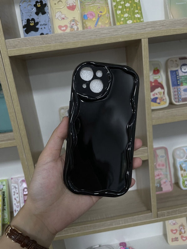 适用iphone17奶油纹手机壳苹果14透明硅胶软防摔软素材16promax14|undefined