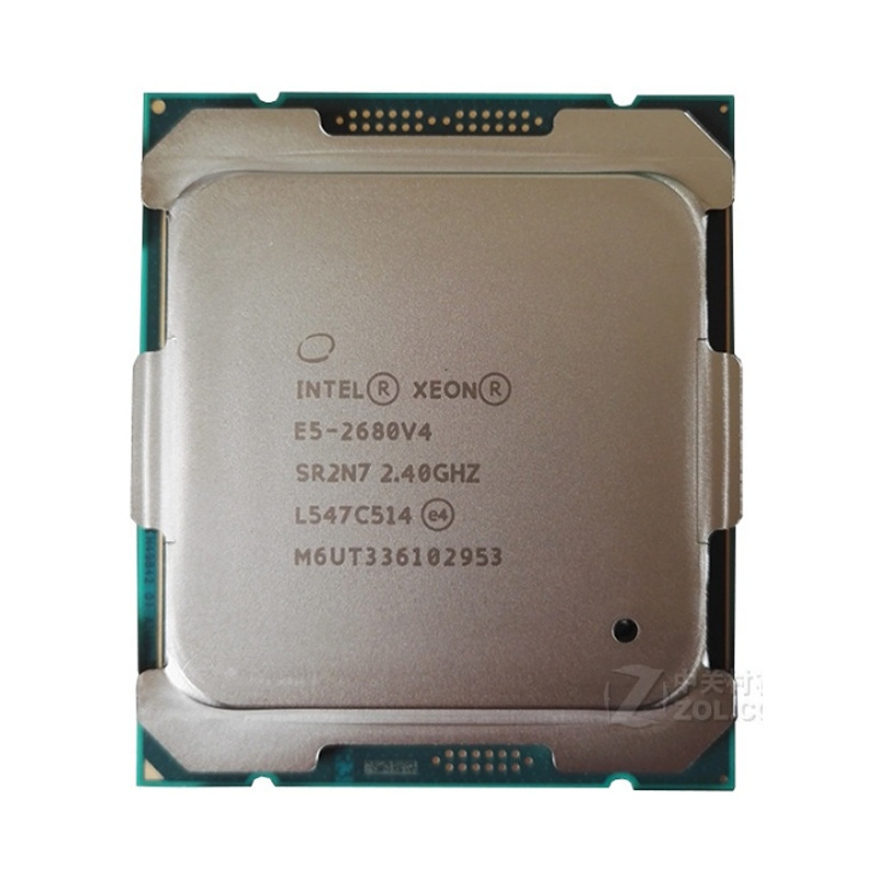E5-2680V4 14-Core 2.4Ghz 35Mb Lga 2011 100Mhz 120W 14-Nanometer Desktop