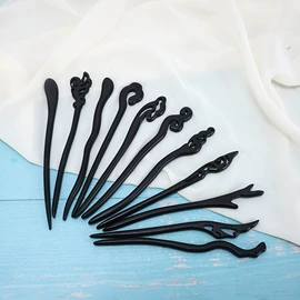 木质工艺品;发簪;钮扣