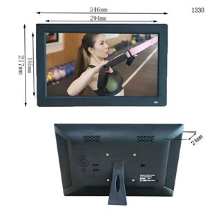 13.3-inch IPS full-angle p digital photo frame Electronic Album Video Player advertising machine display screen
