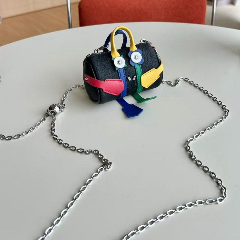 26 New Models of Pillow Bag Keychains, Robot Zipper Keychains, Mini High-Value Earphone Bags, Lipstick Bags