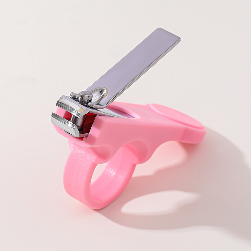 Bebé avión cortaúñas de acero al carbono pulgar cubierta solo bebé cortaúñas bebé especial anti-carne cortaúñas