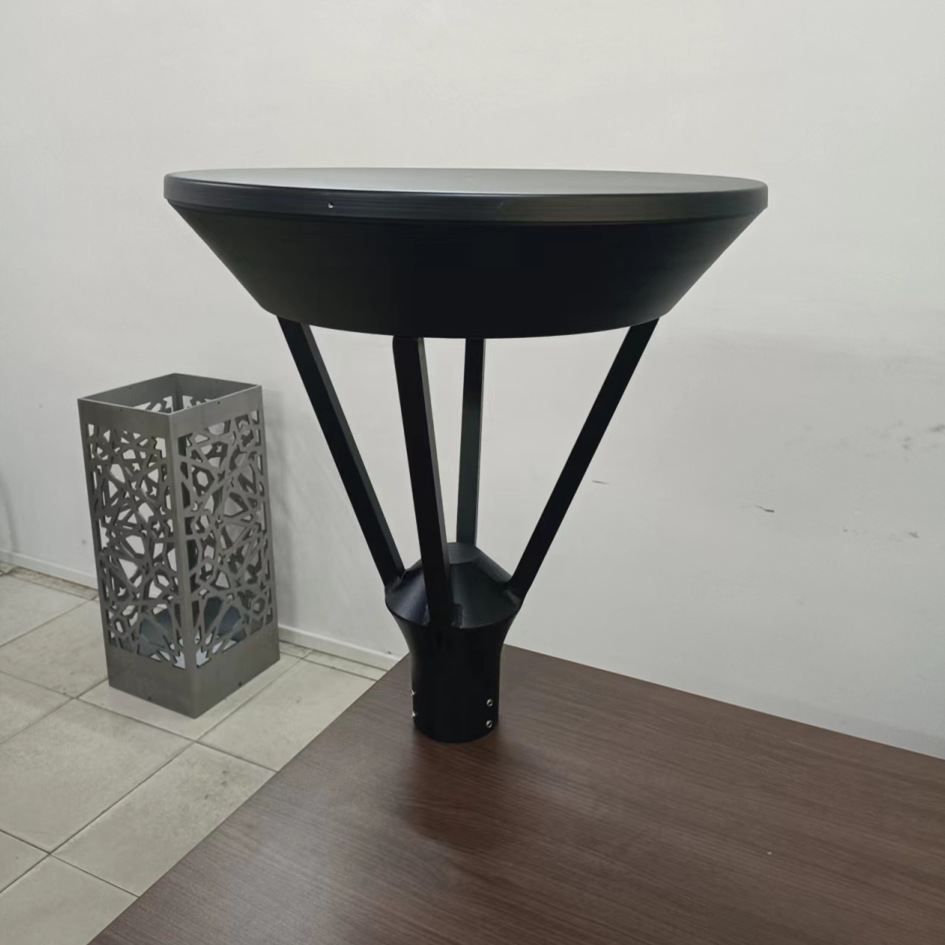 Cabezal de luz LED para jardín de 100 vatios, accesorio de iluminación de jardín de paisaje de aluminio en forma de Y de 3 metros, estándar europeo, cabezal de farola de suministro transfronterizo