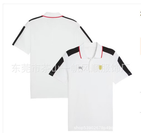 越野赛车服2025新款热销爆款短袖Polo衫百搭帅气欧美码宽松版|undefined