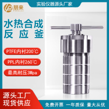 厂家直营 水热合成反应釜 四氟内衬 实验室小型不锈钢高压消解罐
