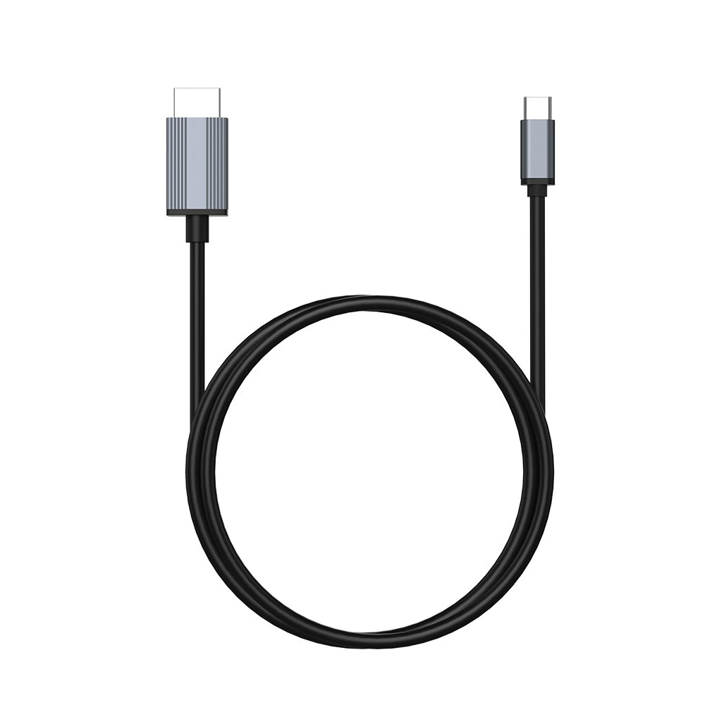 Кабель Type-C к HDMI для одного экрана, совместимый с Apple 15, Android телефон/планшет, HD-экран, телевизор, вращение