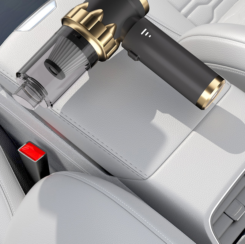 Car Vacuum Cleaner Suction and Blowing Integrated Multi-Function Window Breaker with Seat Belt Cutter Large Suction Brushless Vacuum Cleaner