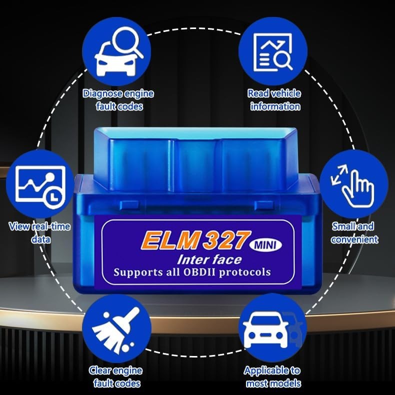 Elm327 Bluetooth B03 Handheld Plug-And-Play Obd Car Fault Diagnosis Instrument
