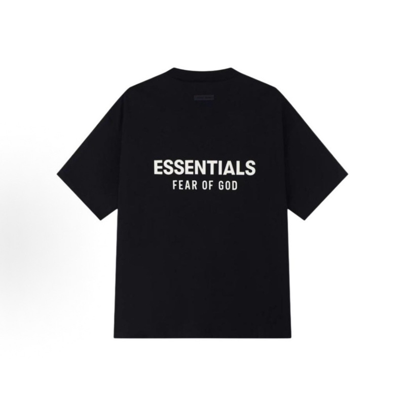 Essentials Fw25 Tee Round Neck Short-Sleeved T-Shirt Men's Summer T-Shirt Cotton Half-Sleeve