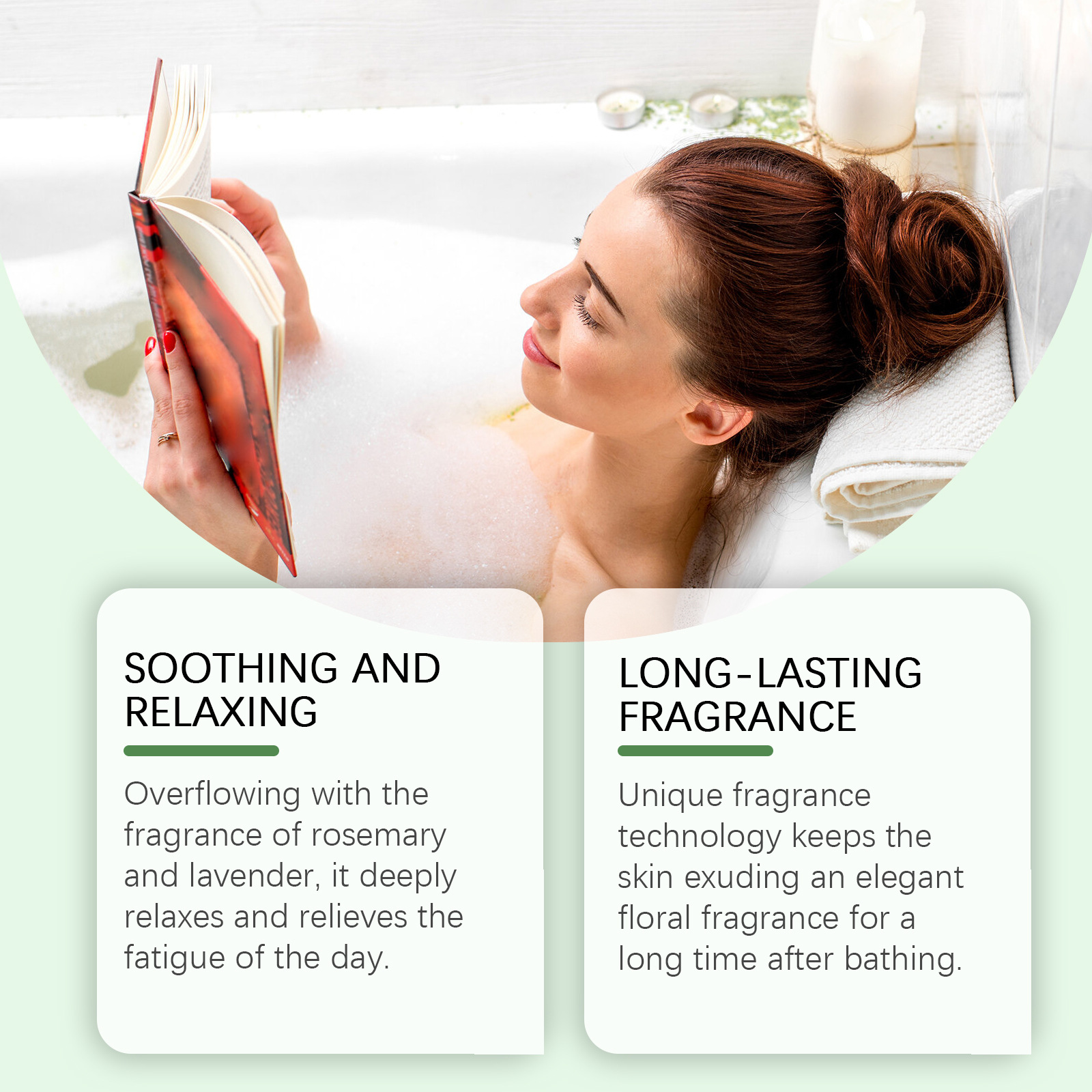 Boule de douche aromatique, parfum de bain aux fleurs botaniques nettoyant et hydratant pour le corps Boule de bain aromatique colorée_voghion.com