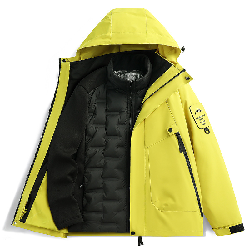 2518 ジャケット スリーインワン ダウンライナー 男女兼用 スリープルーフ アウトドア 登山服 旅行・入藏用 2点セット|undefined