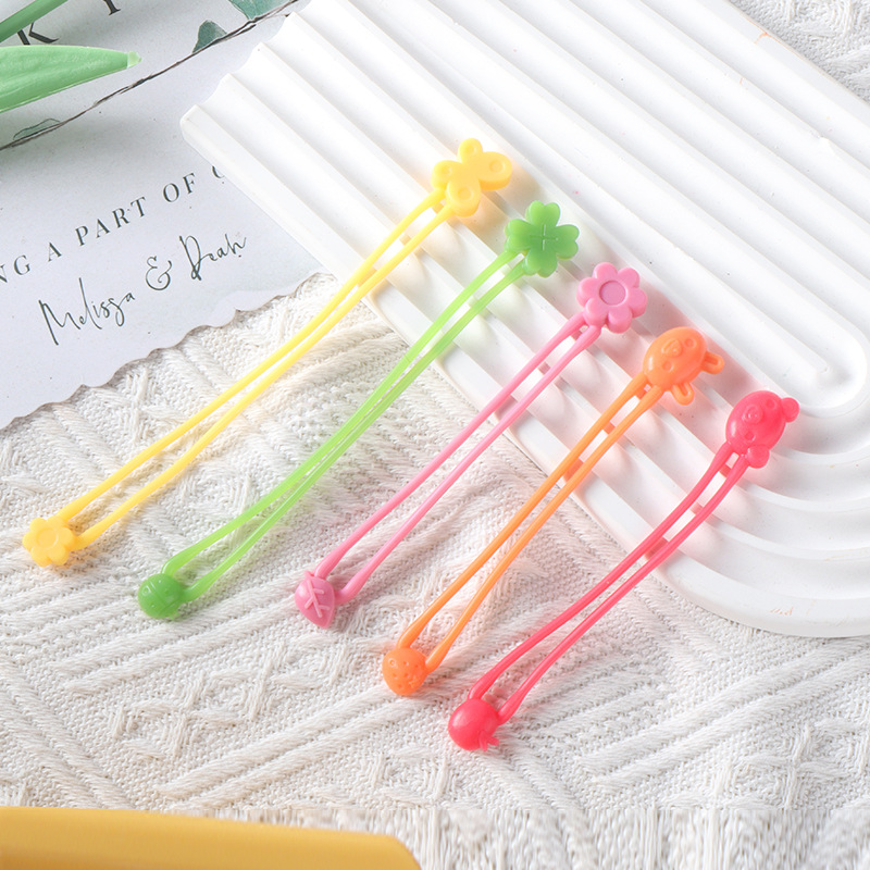 Multi-functional Silicone Binding Cord | Elastic Bento Box Decorative Rope | Bag-Tightening Cord | Vegetable & Ingredient Tying String