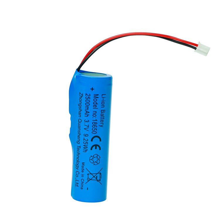 18650リチウム電池1200/2000/2500/3000mAh 3.7V充電式、ケーブルと保護基板付き|undefined
