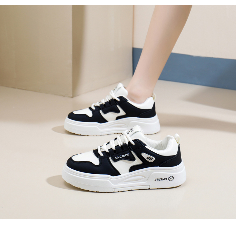 2024 automne blanc nouvelle version coréenne ins étudiante hauteur augmentant la tendance des chaussures de sport à semelles épaisses_voghion.com