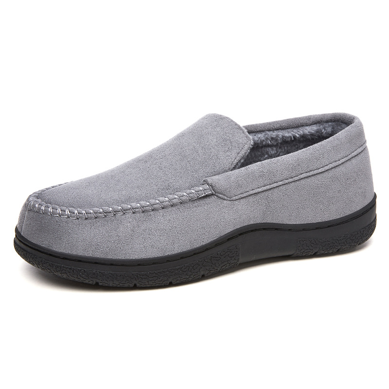 Zapatos de algodón de invierno de mujer transfronteriza TEMU zapatillas cálidas para el hogar zapatos perezosos zapatos de lana de coral zapatos de hombre