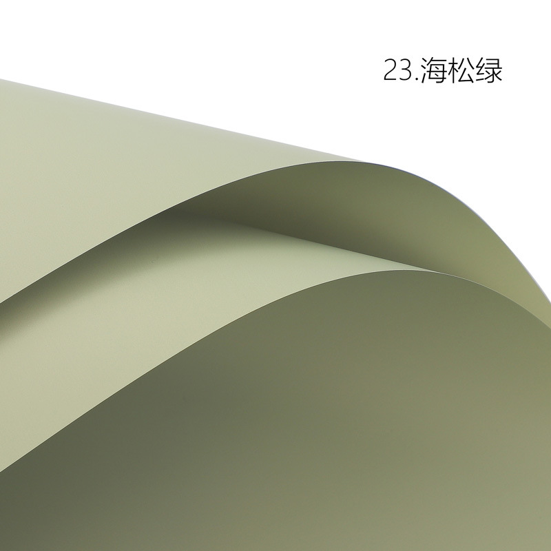 Papel de embalaje de flores de alta calidad al por mayor Papel Ouya impermeable de dos colores al por mayor Fabricante de papel de flores de bolsa de regalo hecho a mano creativo